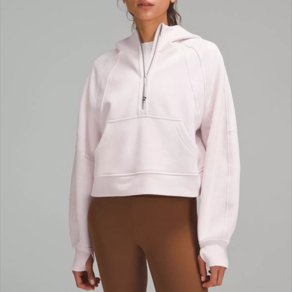 FLUSH PINK SCUBA HALF ZIP